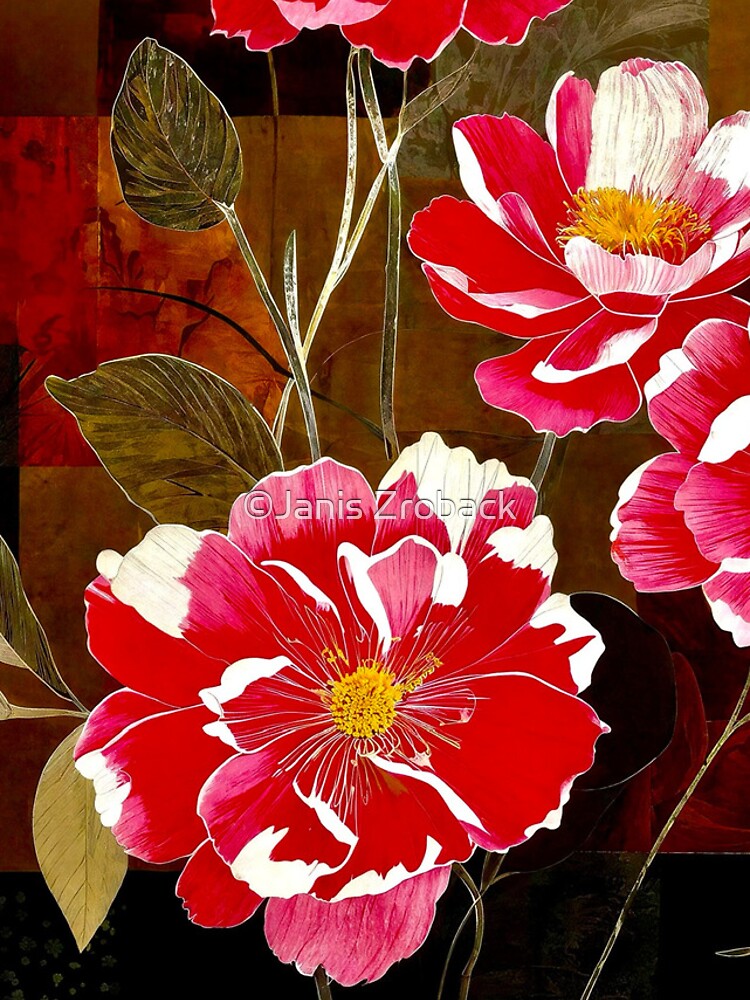 Thumbnail 4 of 4, iPhone Case, Wild Roses. designed and sold by paintability.