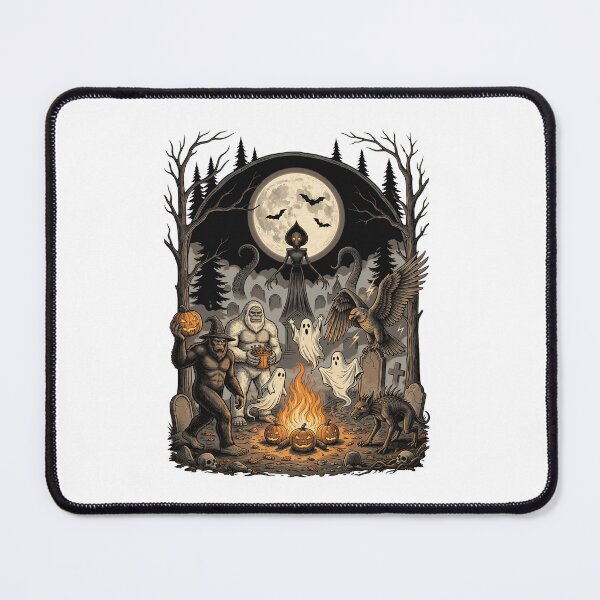 Item preview, Halloween Cryptid Graveyard Gathering designed and sold by Roy & Tiffany.