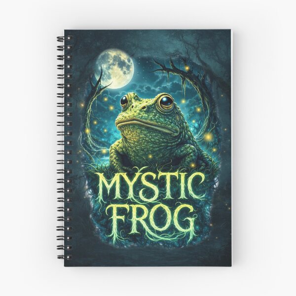 Item preview, Mystic Frog – Moonlit Familiar designed and sold by MysticOzzy.