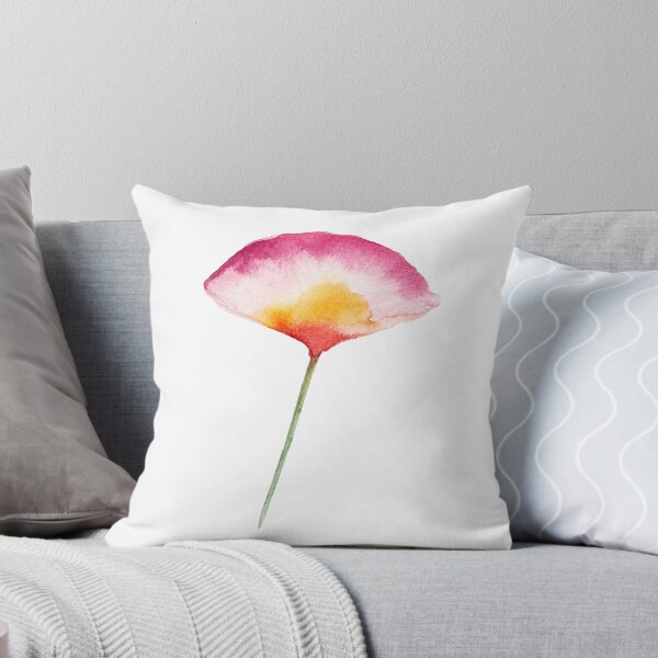 Item preview, Watercolor Pink Poppy Flower Painting designed and sold by Mvicen.
