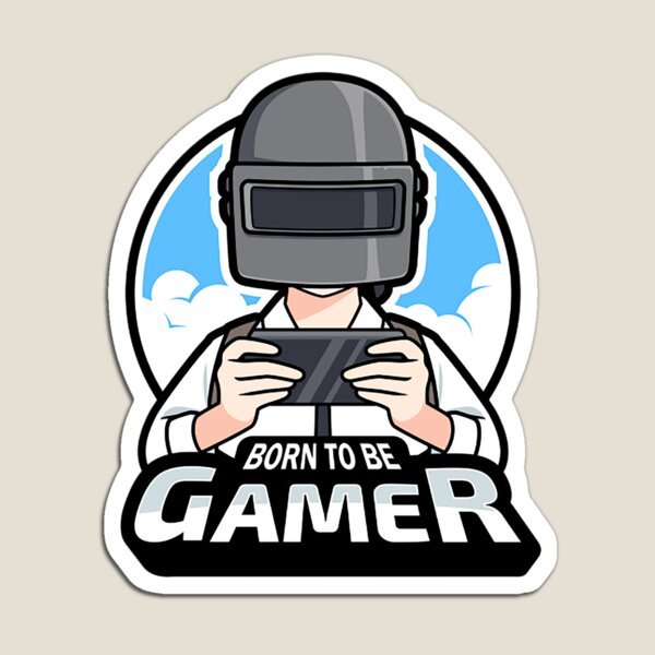 Item preview, Born To Be Gamer PUBG Mobile Illustration designed and sold by HICHAMORO.