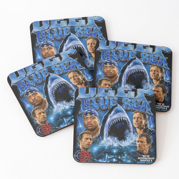 Item preview, Deep Blue Sea 90s Bootleg designed and sold by ScorpiosGraphx.