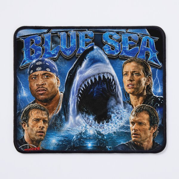 Item preview, Deep Blue Sea 90s Bootleg designed and sold by ScorpiosGraphx.