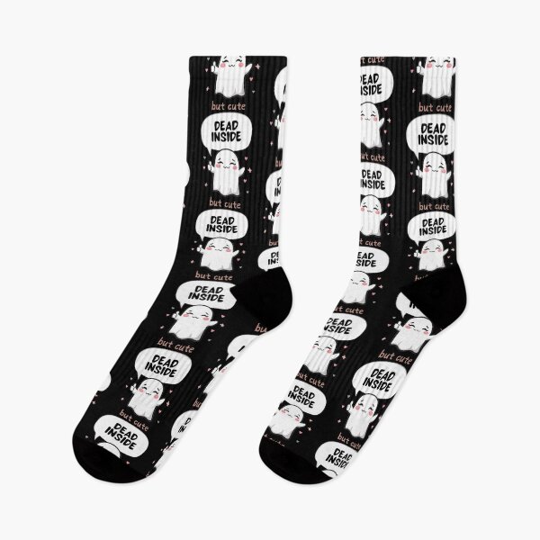 Item preview, Another of Dead Inside But Cute Kawaii Geist Dark Humor Ironie designed and sold by The Fine Print by BassAddict.