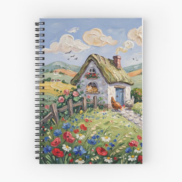 Item preview, Life in the village,oil paint. designed and sold by elegantpaterns.