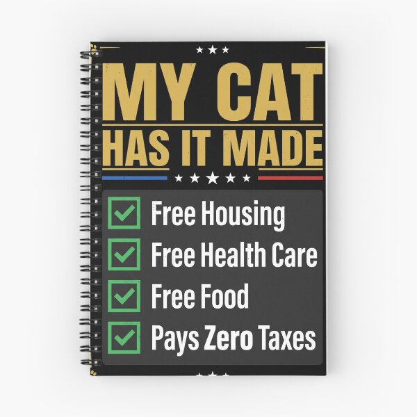 Item preview, My Cat Has It Made Cat Owner Pet Lover Humorous Feline designed and sold by SofenArt.