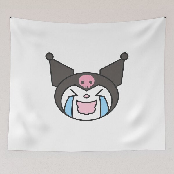 Item preview, Kuromi Crying Face Emoji designed and sold by Lilith.3x313 Vault.