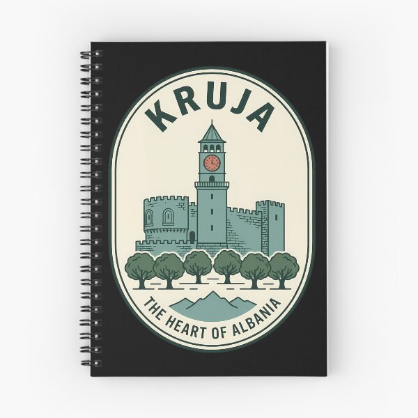 Item preview, Vintage Travel Emblem Kruja Albania Castle Badge designed and sold by k3rstman1.