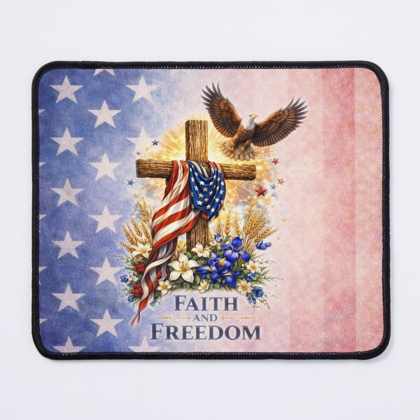 Item preview, Faith and Freedom – American Spirit designed and sold by MysticOzzy.