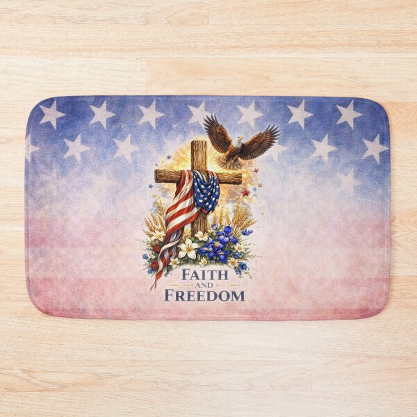 Item preview, Faith and Freedom – American Spirit designed and sold by MysticOzzy.