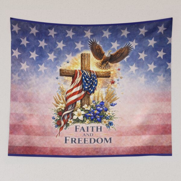 Item preview, Faith and Freedom – American Spirit designed and sold by MysticOzzy.