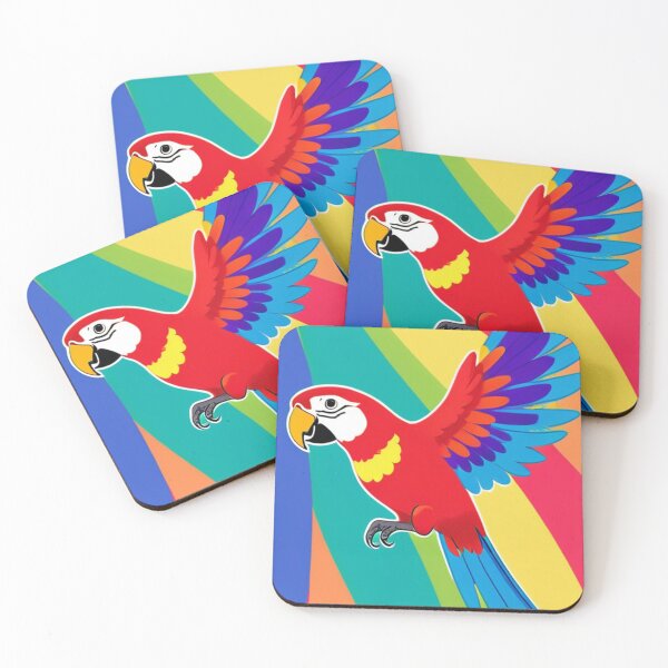 Item preview, Art - Exotic Bird, 1970s Pop Decorative Motif designed and sold by World-Pets.