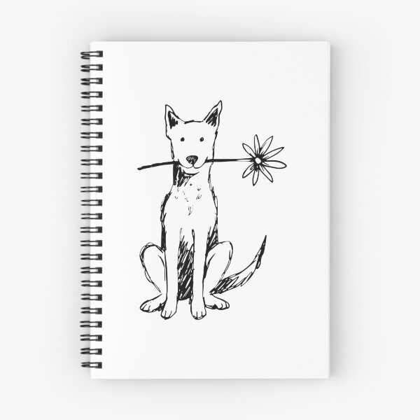 Item preview, Dog and flower designed and sold by ANVivid.