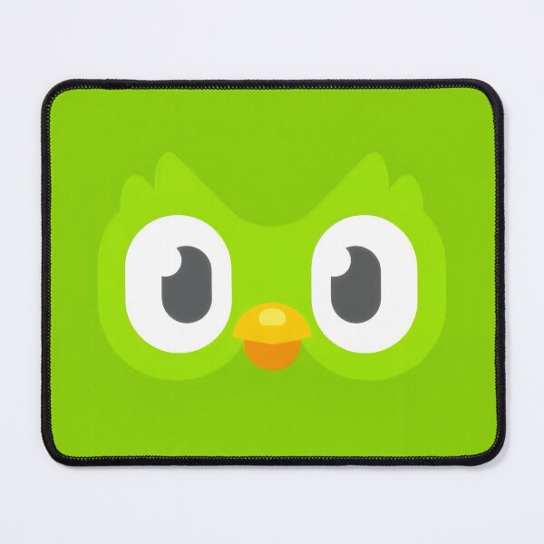 Item preview, Minimalist Green Owl Face - Cute Cartoon Mascot Eyes Peekaboo Sticker designed and sold by Billy Morfo™.