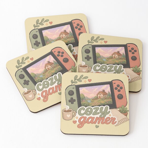 Item preview, Cozy Gamer – Relaxing Gaming & Coffee designed and sold by anabellstar design co.
