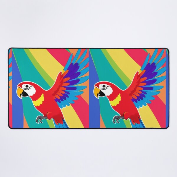Item preview, Art - Exotic Bird, 1970s Pop Decorative Motif designed and sold by World-Pets.