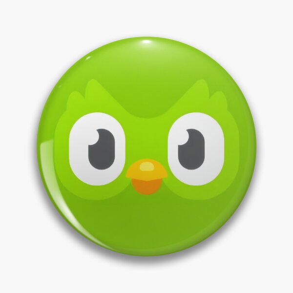 Item preview, Minimalist Green Owl Face - Cute Cartoon Mascot Eyes Peekaboo Sticker designed and sold by Billy Morfo™.