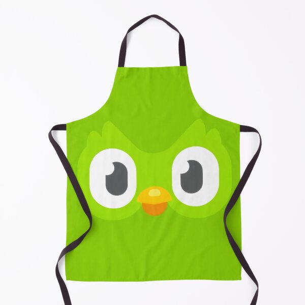 Item preview, Minimalist Green Owl Face - Cute Cartoon Mascot Eyes Peekaboo Sticker designed and sold by Billy Morfo™.