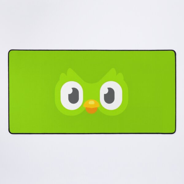 Item preview, Minimalist Green Owl Face - Cute Cartoon Mascot Eyes Peekaboo Sticker designed and sold by William Cano.