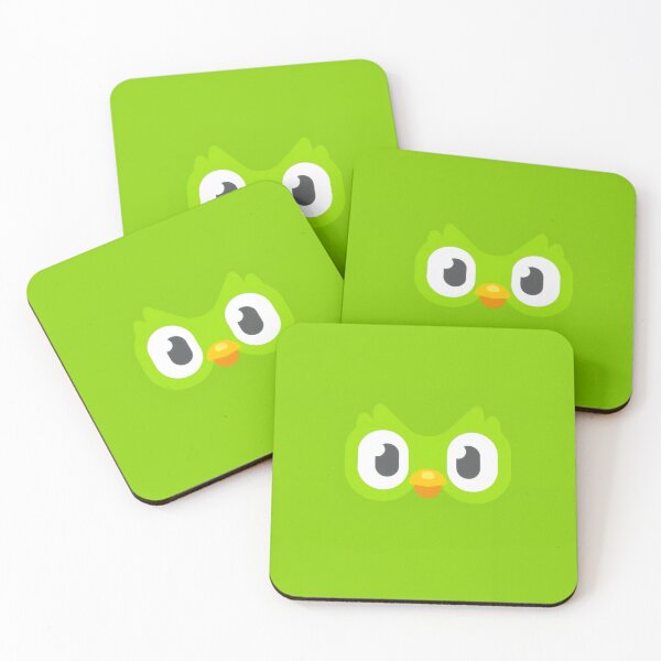 Item preview, Minimalist Green Owl Face - Cute Cartoon Mascot Eyes Peekaboo Sticker designed and sold by Billy Morfo™.