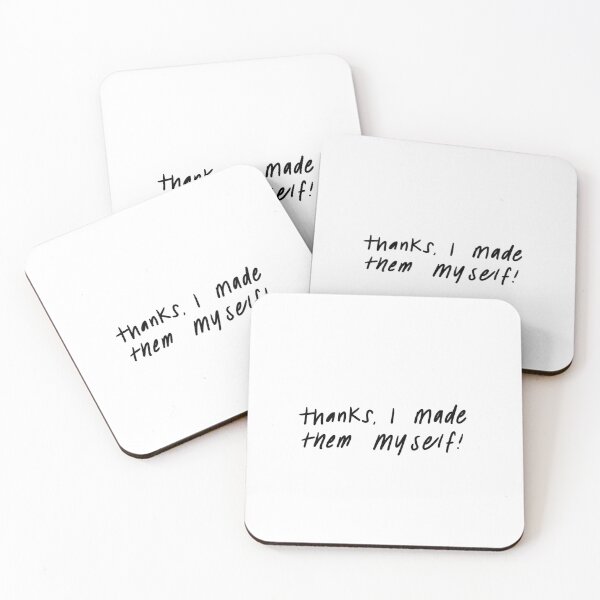 Item preview, Thanks, I Made Them Myself  designed and sold by Julianna Reyes Designs.