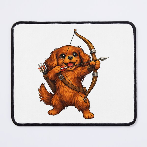 Artikelvorschau, Ruby Cavalier Archery Fun entworfen und verkauft von SpottyRainbow.