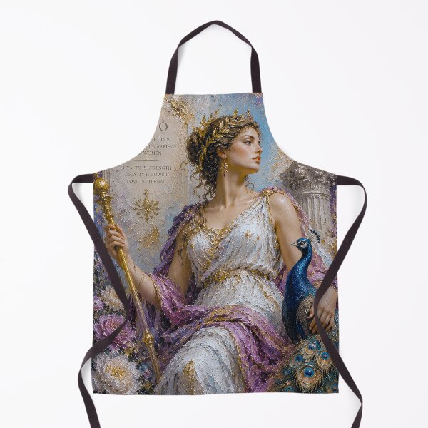 Item preview, Roman Goddess Juno, the queen of the gods painting. designed and sold by GalleryKauffeld.