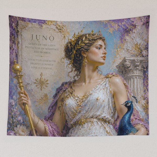 Artikelvorschau, Gemälde der römischen Göttin Juno, der Königin der Götter. entworfen und verkauft von GalleryKauffeld.