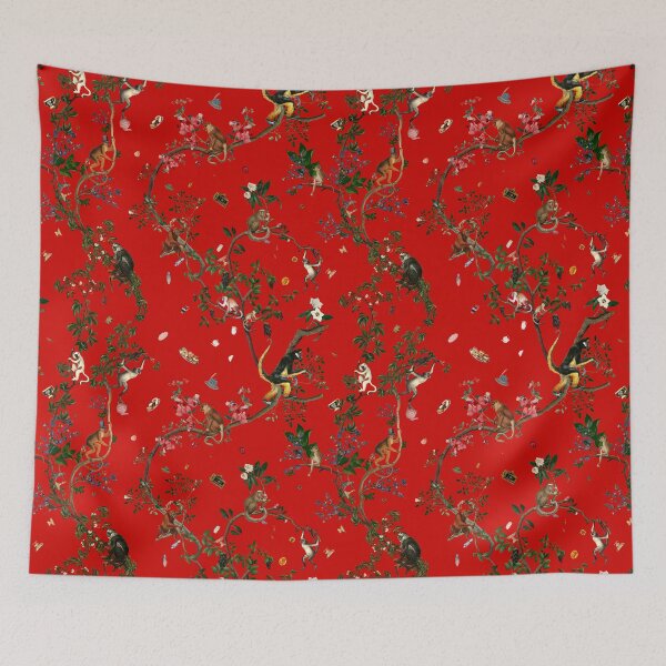 Item preview, Monkey World Red designed and sold by Fifikoussout.