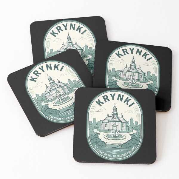 Item preview, Krynki Poland Vintage Travel Emblem Podlasie Heritage designed and sold by k3rstman1.