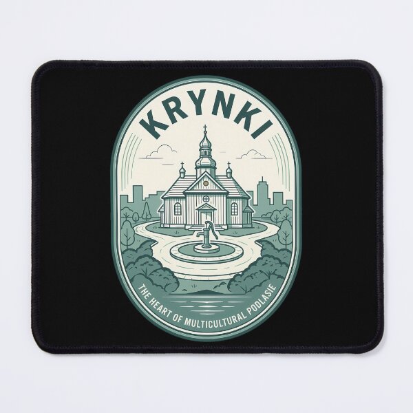 Item preview, Krynki Poland Vintage Travel Emblem Podlasie Heritage designed and sold by k3rstman1.