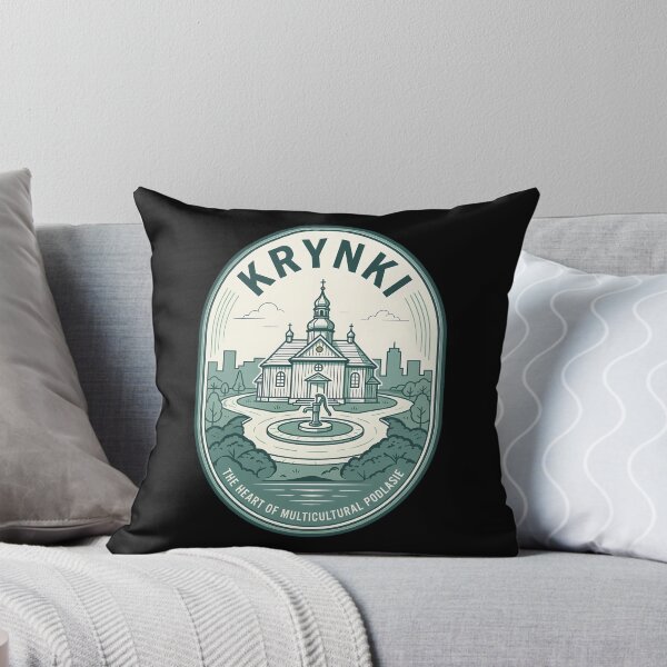 Item preview, Krynki Poland Vintage Travel Emblem Podlasie Heritage designed and sold by k3rstman1.