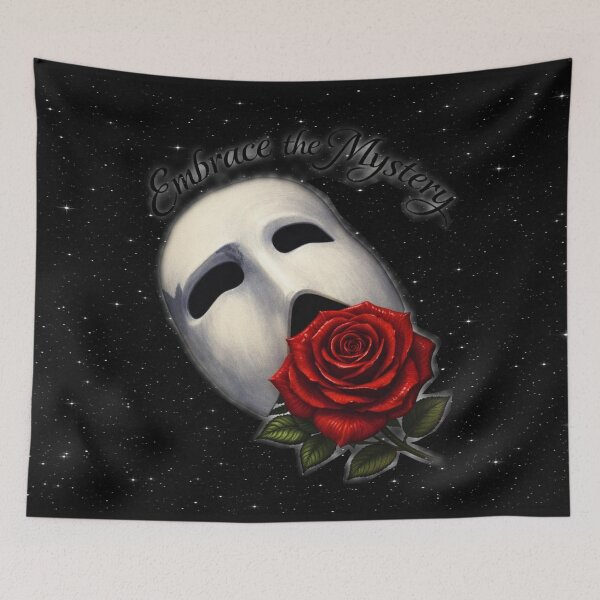 Item preview, Embrace the Mystery Mask with Rose designed and sold by MysticOzzy.