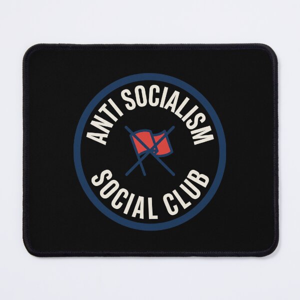 Item preview, Anti Socialism Social Club Political Conservative Libertarian Capitalism Freedom designed and sold by SofenArt.