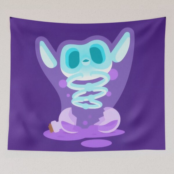 Item preview, Cute Ghost Potion Owl - Kawaii Skeleton Magic Bottle Sticker designed and sold by William Cano.