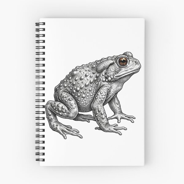 Item preview, Toad - Realistic Minimalistic Black and White designed and sold by Minimalisticaly.