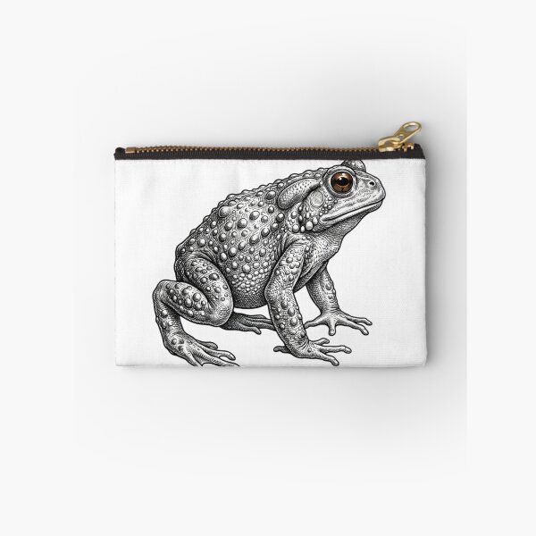 Item preview, Toad - Realistic Minimalistic Black and White designed and sold by Minimalisticaly.