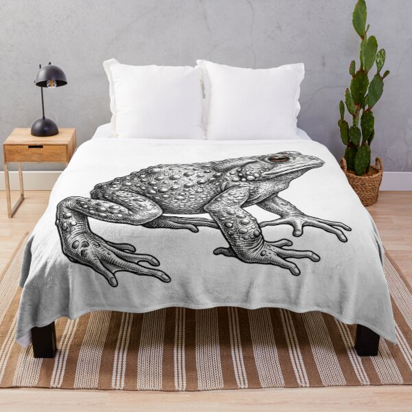 Item preview, Toad - Realistic Minimalistic Black and White designed and sold by Minimalisticaly.