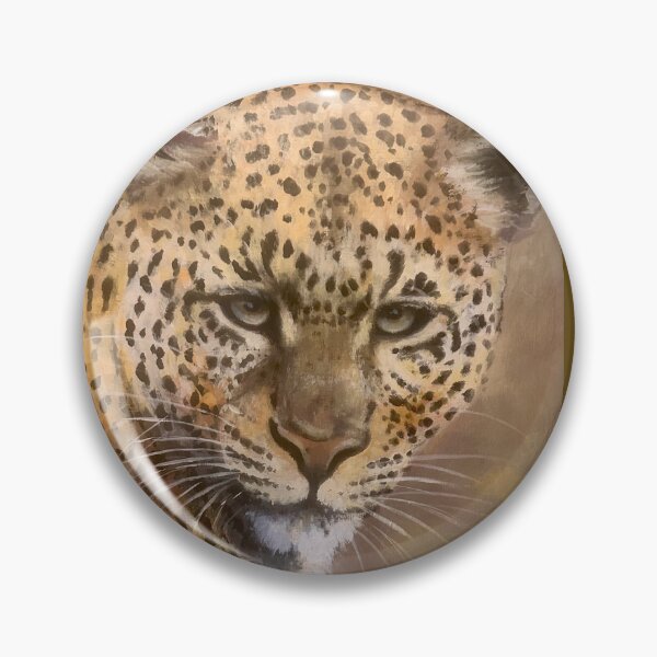 Item preview, Spotted Leopard Wildlife Realistic Animal Painting designed and sold by Artdesrapides.