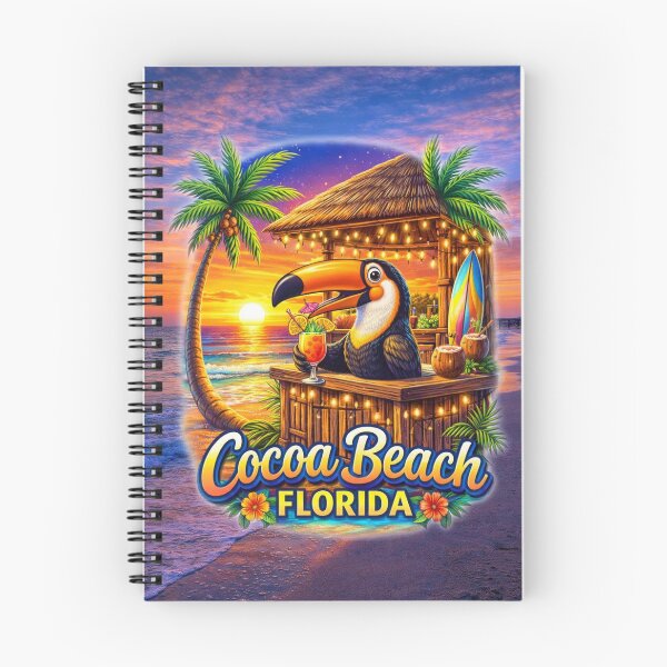 Item preview, Tropical Toucan Sunset – Cocoa Beach Paradise designed and sold by MysticOzzy.