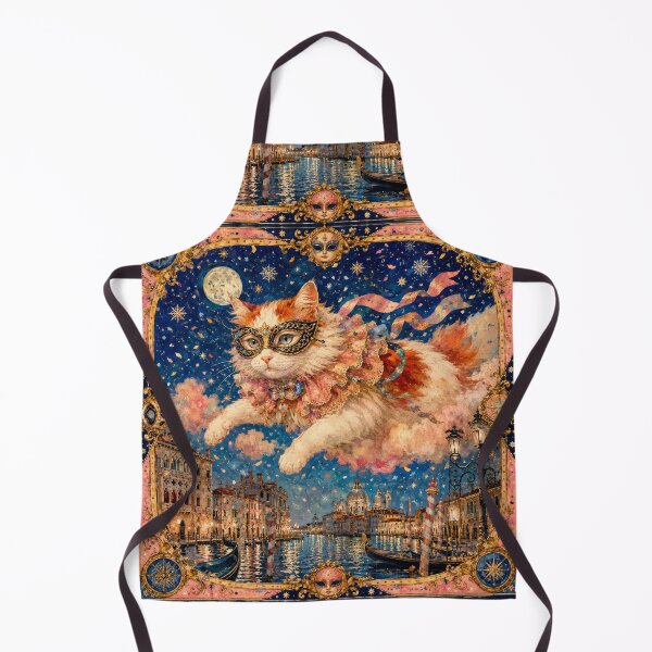 Item preview, Masked Cat of the Venice Carnival - Night Magic designed and sold by Natalia-Vlad.