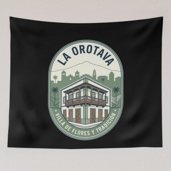 Item preview, La Orotava Tenerife Vintage Travel Emblem designed and sold by k3rstman1.