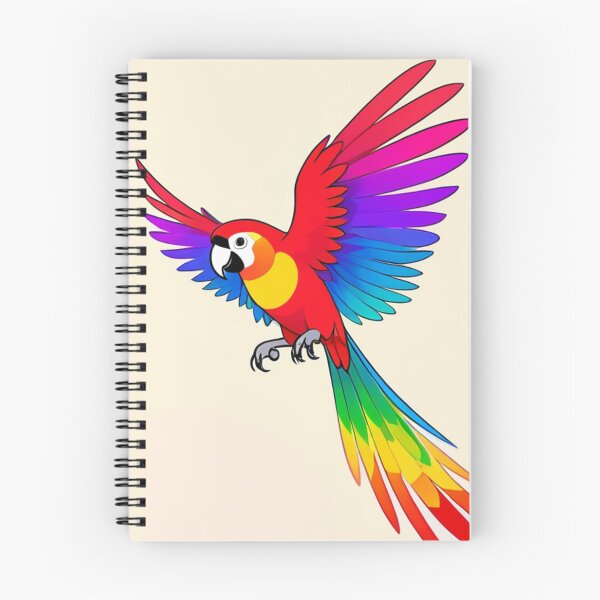 Item preview, Art - Exotic Macaw, Colorful Digital Illustration designed and sold by World-Pets.