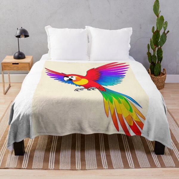 Item preview, Art - Exotic Macaw, Colorful Digital Illustration designed and sold by World-Pets.