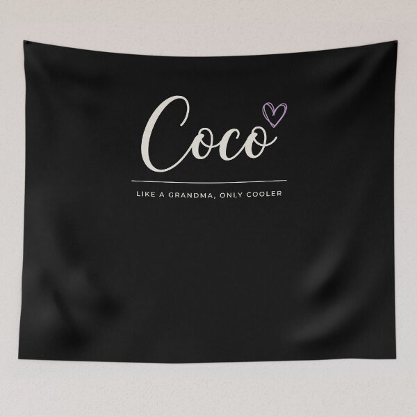 Item preview, Coco Like A Grandma Only Cooler Grandmother Grandparent Family designed and sold by SofenArt.