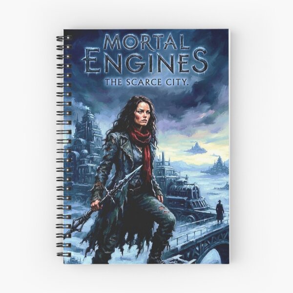 Item preview, Mortal Engines The Scarce City Retro Post-Apocalyptic Steampunk Action Sci-Fi Tribute Art Poster designed and sold by Art's Diner.