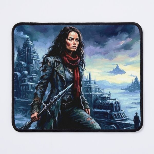 Item preview, Mortal Engines The Scarce City Retro Post-Apocalyptic Steampunk Action Sci-Fi Tribute Art Poster designed and sold by Art's Diner.