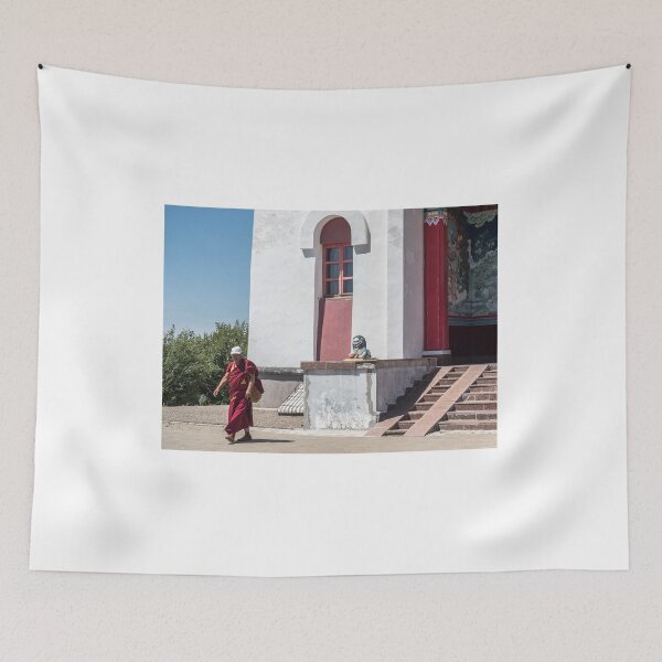 Item preview, Elista Buddhist Temple Monk Robe Russia Kalmykia Buddhism designed and sold by Shaun Busuttil.