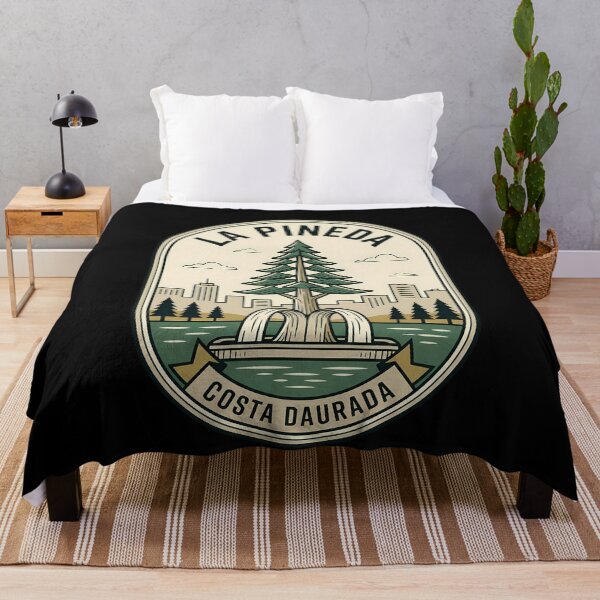 Item preview, Spain La Pineda Costa Daurada Vintage Travel Emblem designed and sold by k3rstman1.
