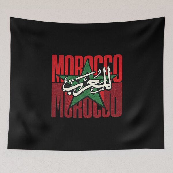 Item preview, Morocco Vintage Typography Graphic designed and sold by MizoX7.
